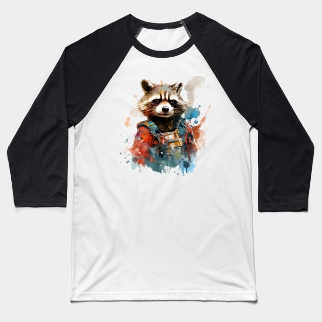 VANISHING ROCKET Baseball T-Shirt by Drank